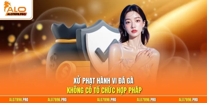 Xử phạt hành vi đá gà không có tổ chức hợp pháp